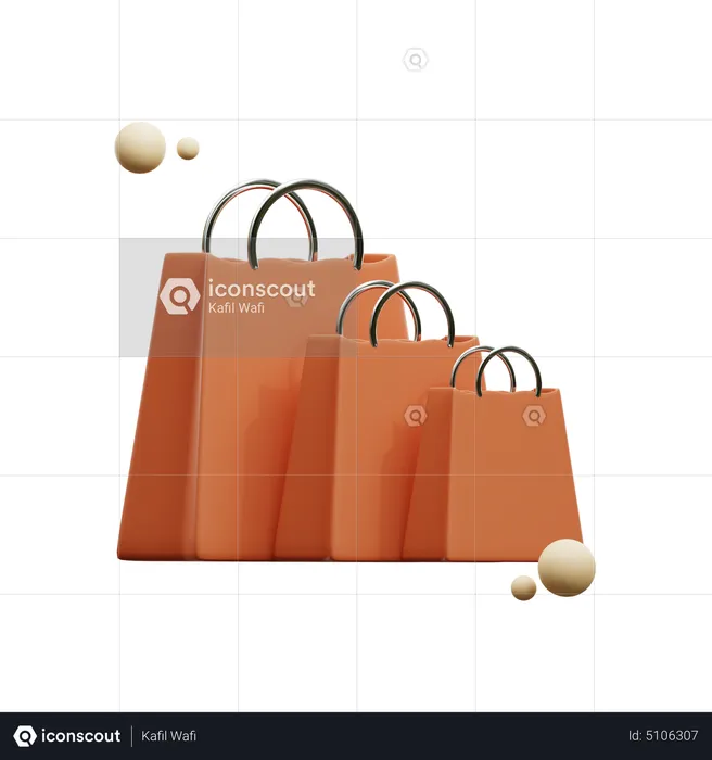 Bolsa de la compra  3D Icon