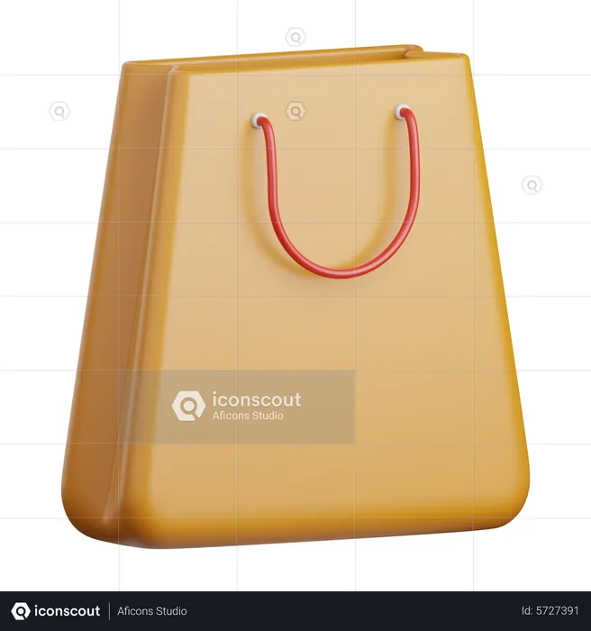 Bolsa de la compra  3D Icon