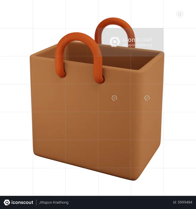 Bolsa de la compra  3D Icon