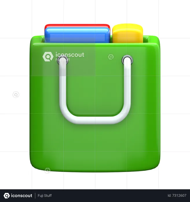 Bolsa de la compra  3D Icon