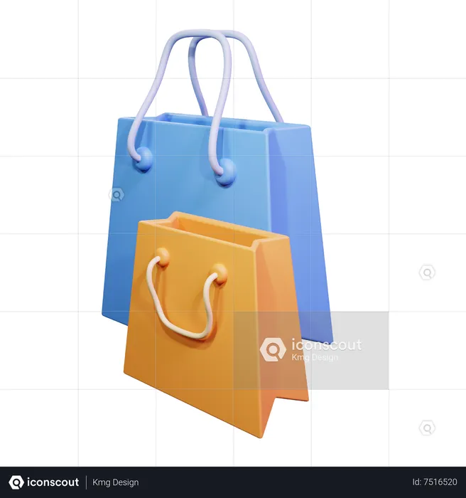 Bolsa de la compra  3D Icon