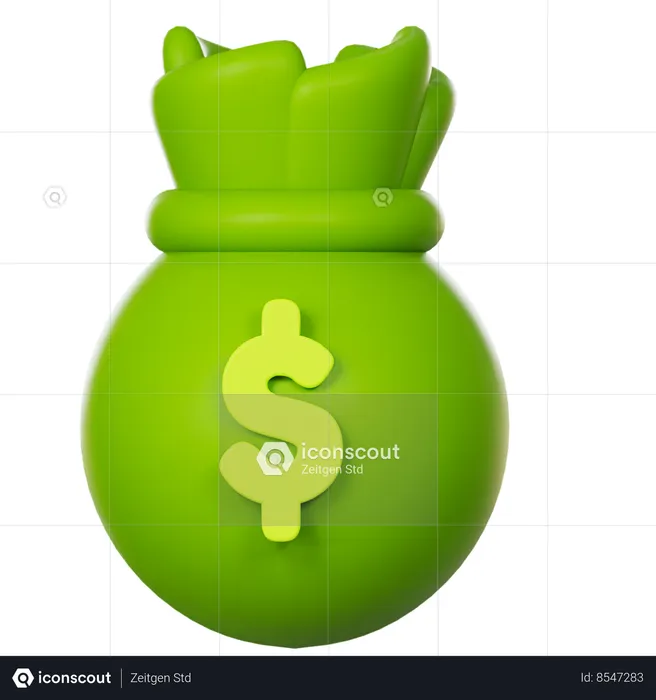 Bolsa de dinero  3D Icon