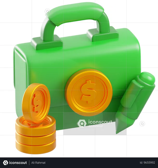 Bolsa de dinero  3D Icon