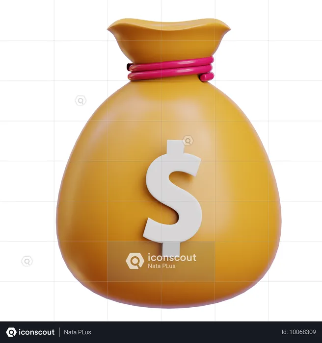 Bolsa de dinero  3D Icon