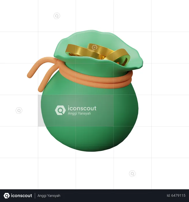 Bolsa de dinero  3D Icon