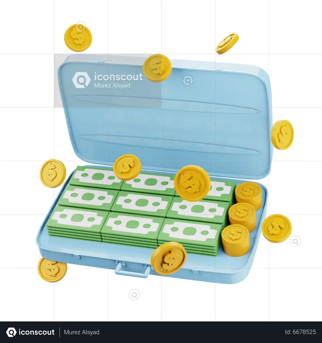 Bolsa de dinero  3D Icon