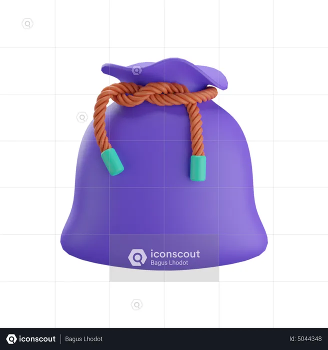 Bolsa de dinheiro  3D Icon