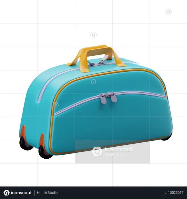 Bolso de equipaje  3D Icon