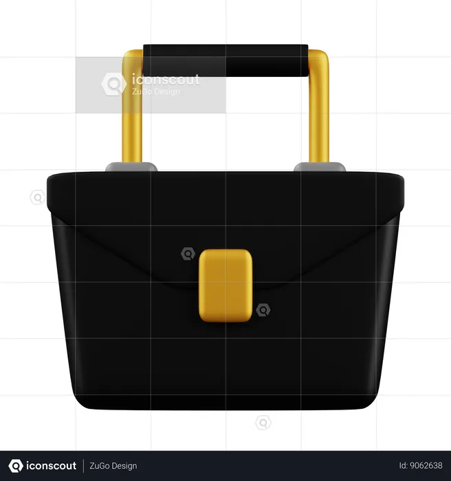 Bolsa de escritório  3D Icon