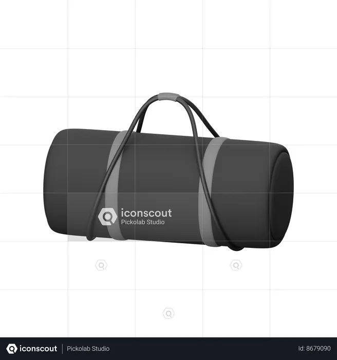 Bolsa de ginástica  3D Icon