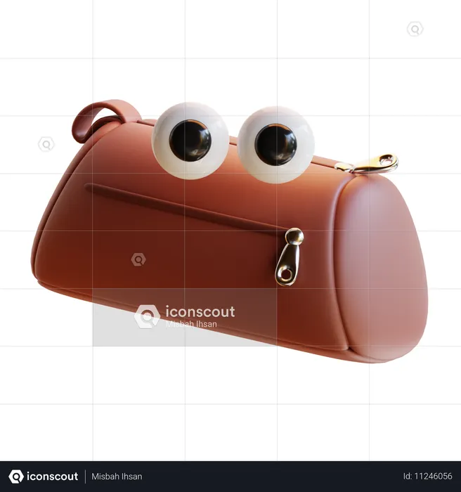 Bolsa de lápis  3D Icon