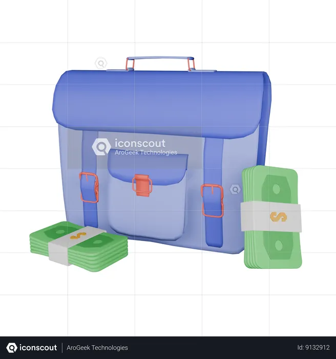 Bolsa de negócios  3D Icon