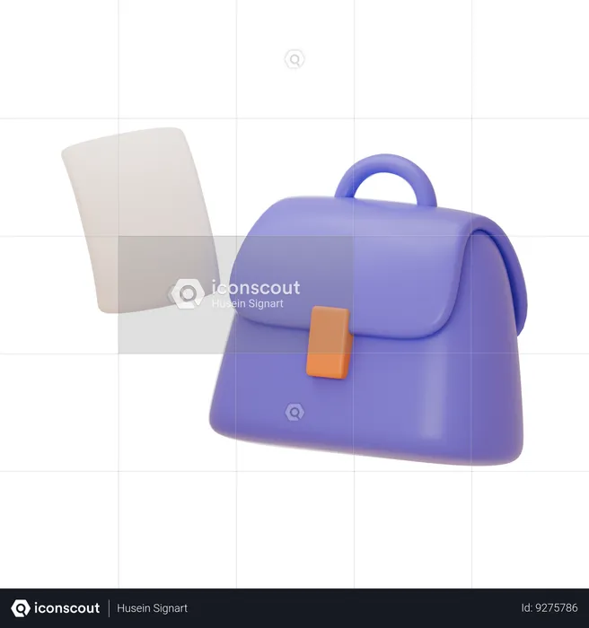 Bolsa de negocios  3D Illustration