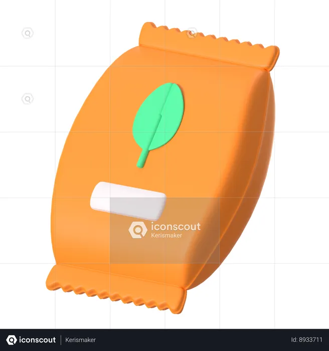 Bolsa de semillas  3D Icon