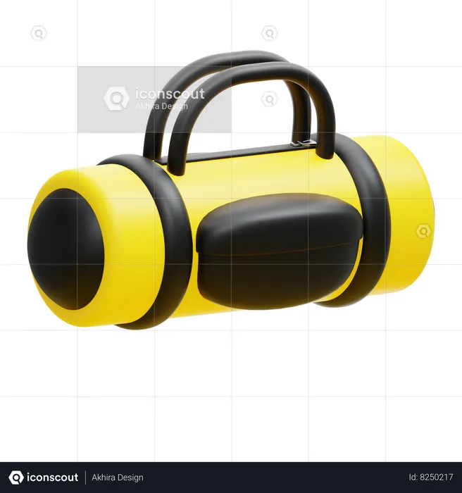 Bolsa de deporte  3D Icon