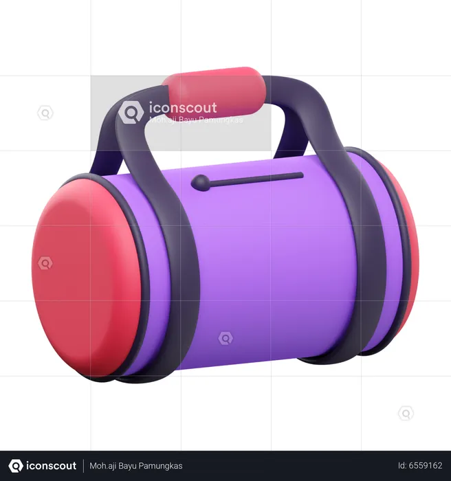 Bolsa de deporte  3D Icon