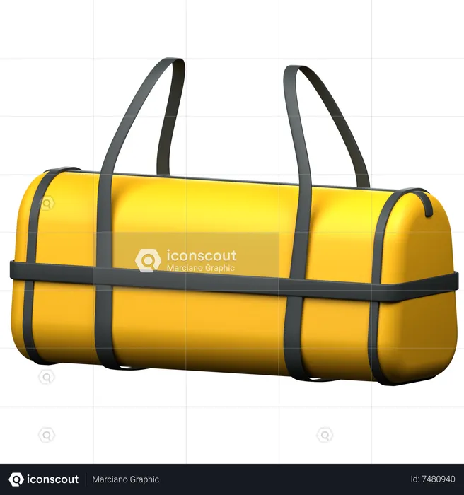 Bolsa de deporte  3D Icon