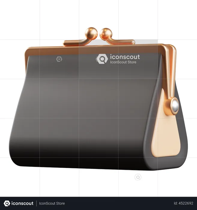 Bolsa feminina  3D Icon