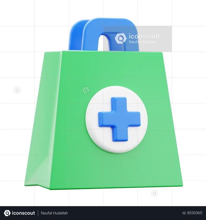 Bolsa para loja médica  3D Icon