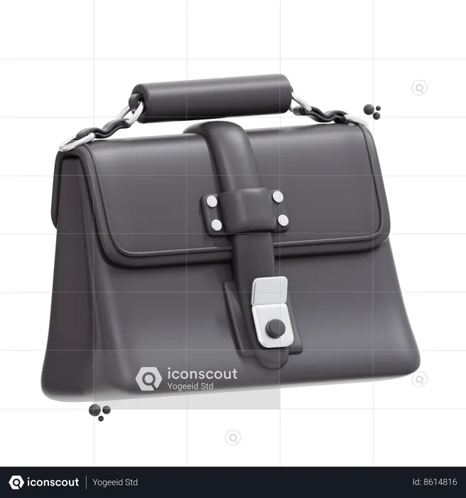 Bolso de oficina  3D Icon