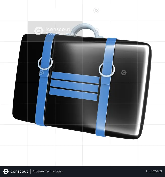 Bolso de oficina  3D Icon