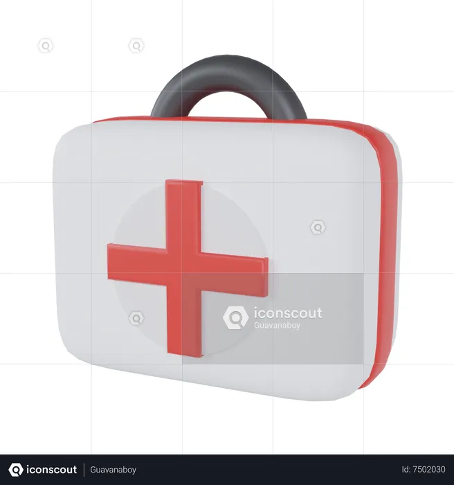 Bolsa medica  3D Icon