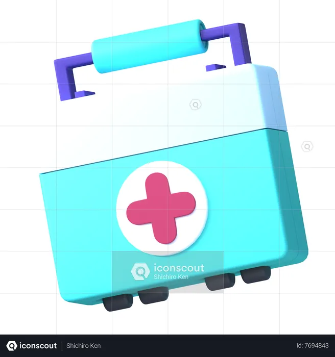 Bolsa medica  3D Icon