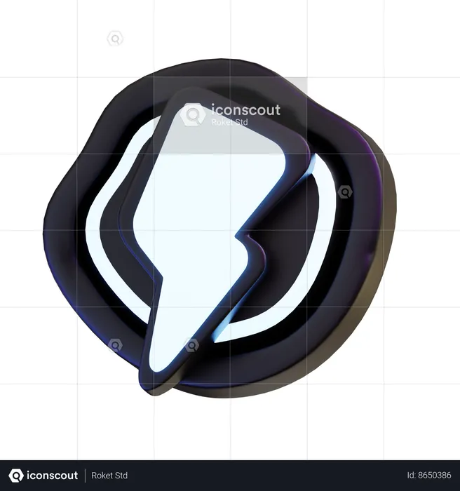 Bolt  3D Icon