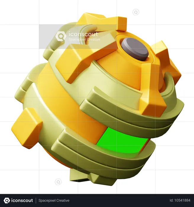 爆弾  3D Icon