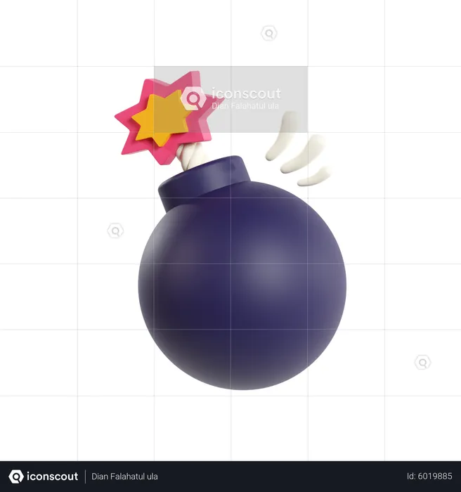 Bomb  3D Icon