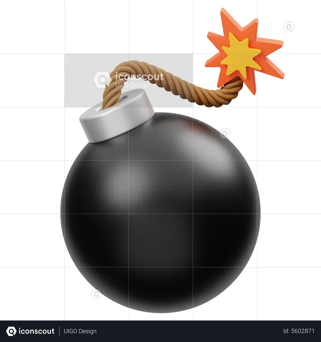 Bomb  3D Icon