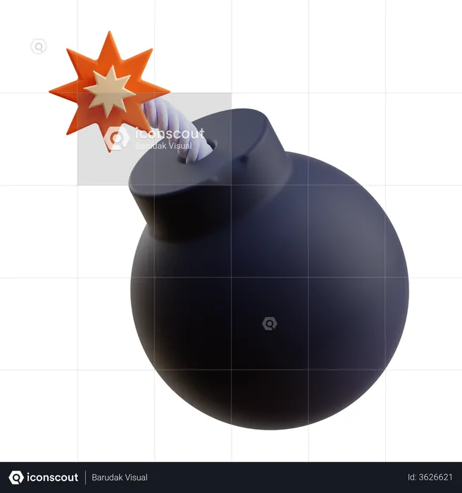 Bomb  3D Illustration