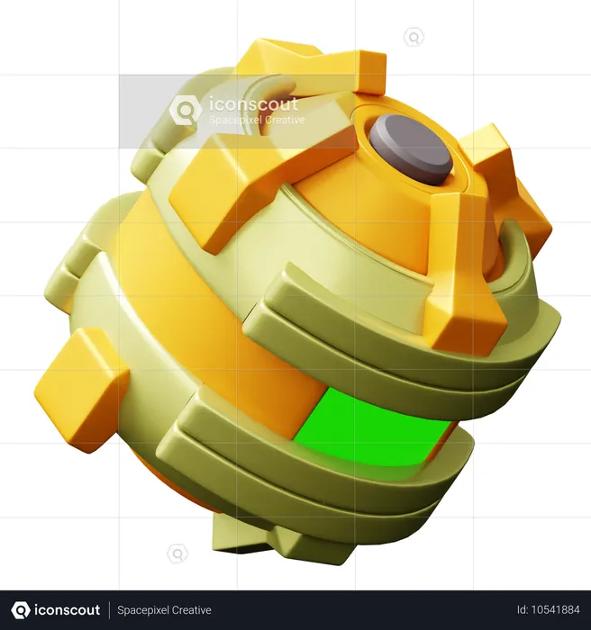 Bomba  3D Icon