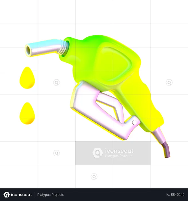 Bomba de gasolina  3D Icon