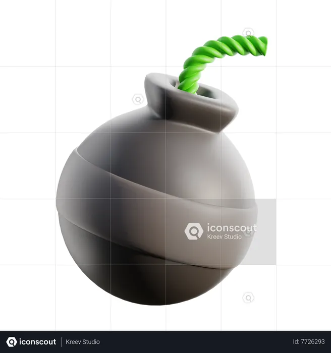 Bombe  3D Icon