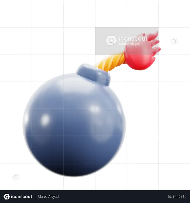Bombe  3D Icon