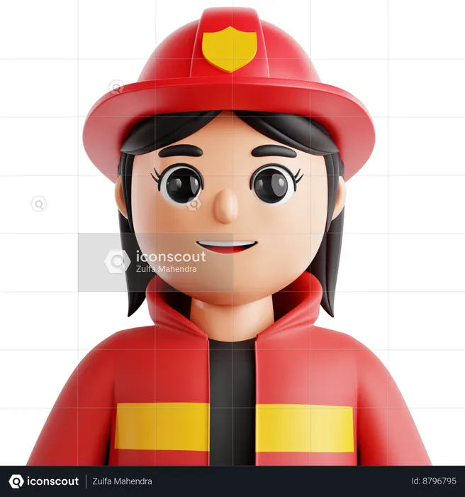 Bombero  3D Icon