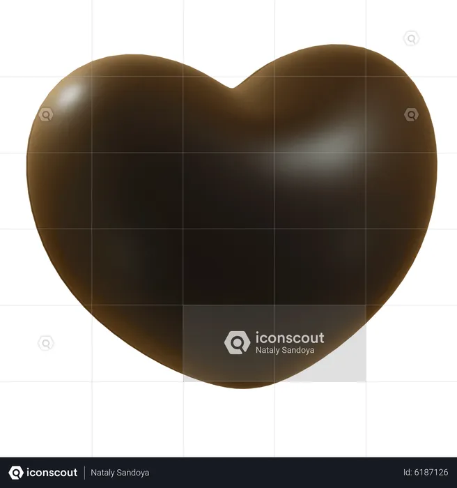 Bombon Heart  3D Icon