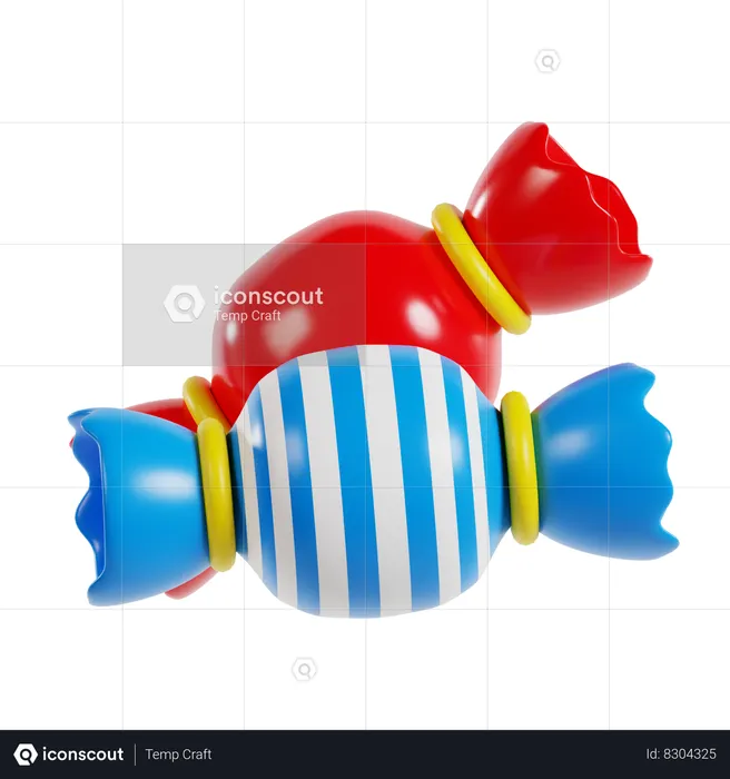 Bonbons  3D Icon