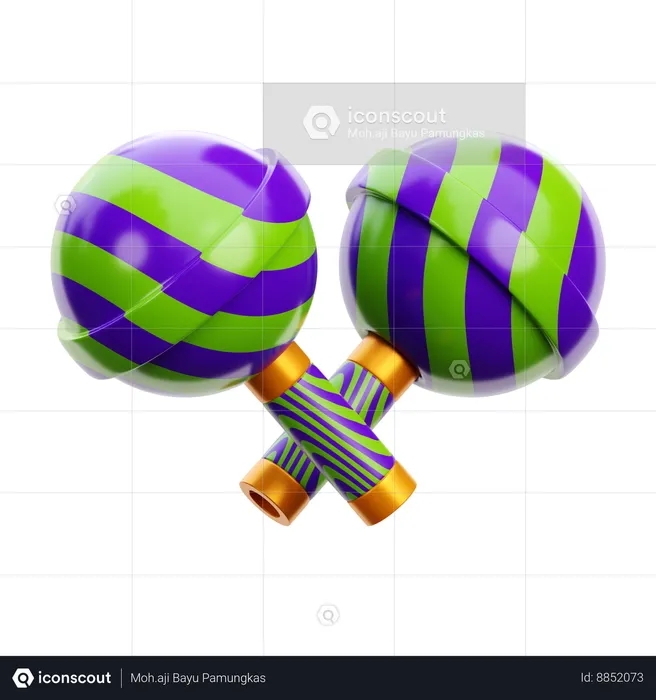 Bonbons  3D Icon