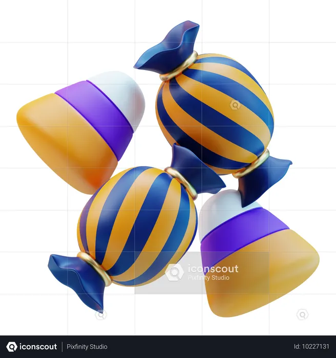 Bonbons au maïs  3D Icon