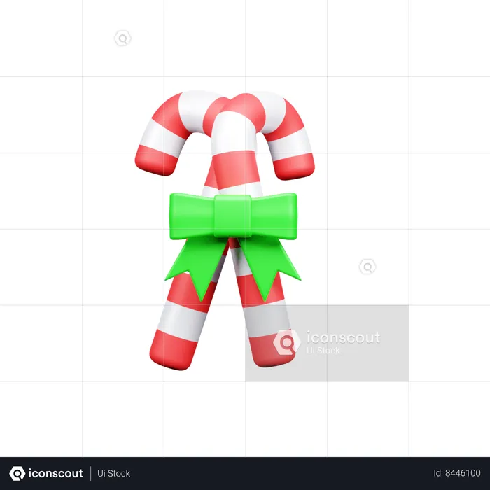 Bonbons de Noël  3D Icon