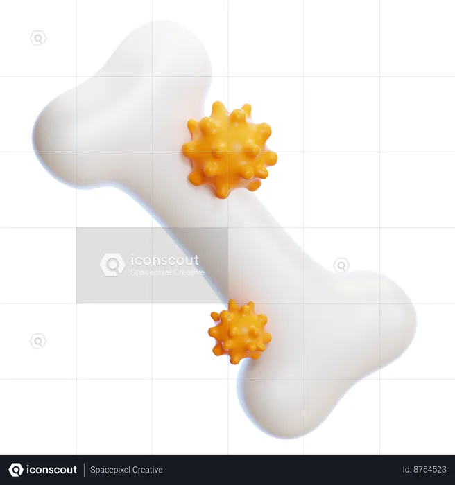 Bone Cancer  3D Icon