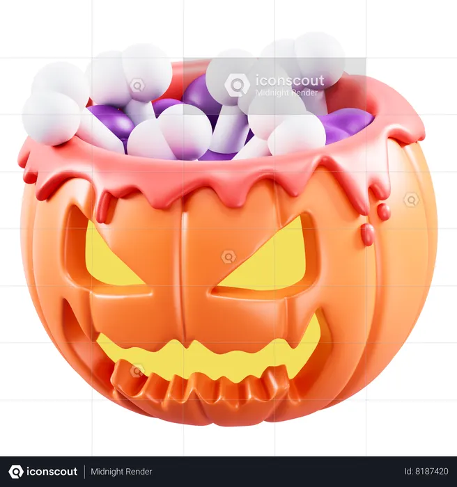 Bone Cooking  3D Icon