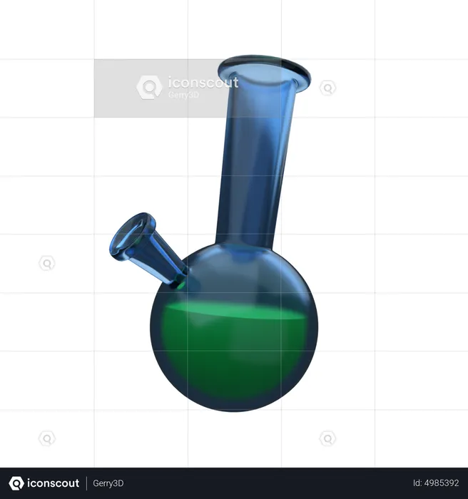 Bong de alcohol  3D Icon