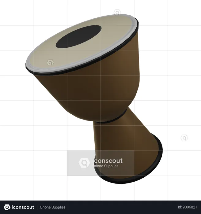 Bongo Drum  3D Icon