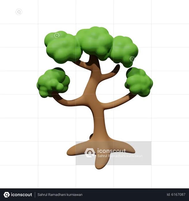 Bonsai  3D Icon