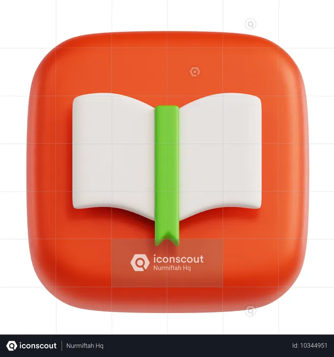 Book  3D Icon