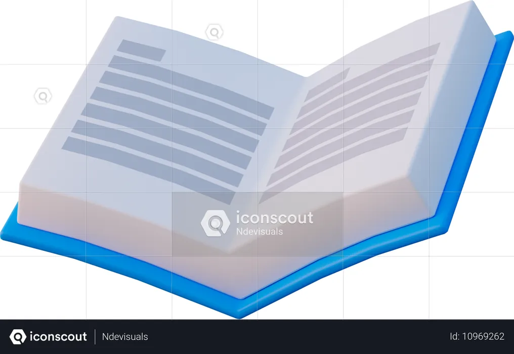 Book  3D Icon