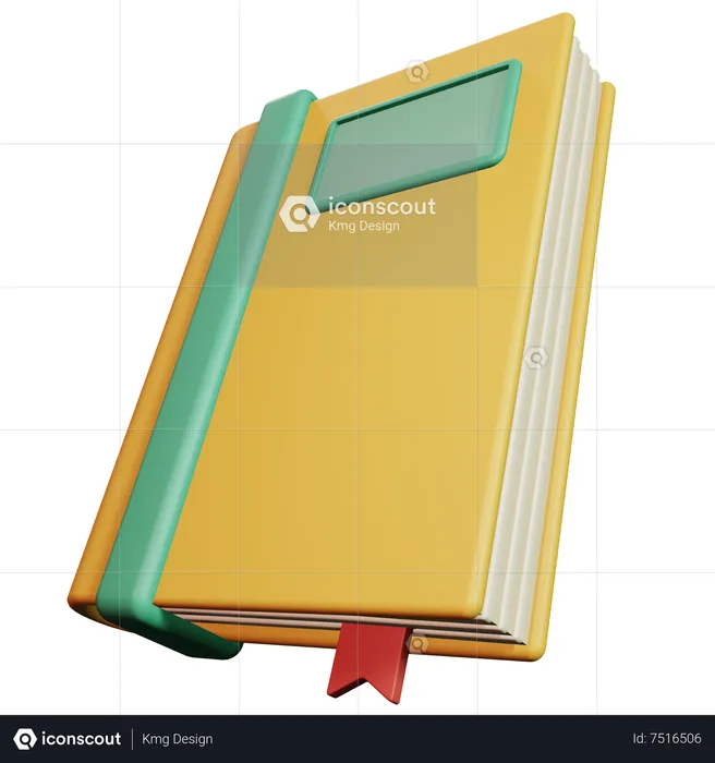 Book  3D Icon